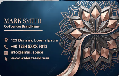 Premium business card